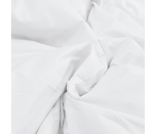 2-In-1 Segu Ar Spilvenu 2 Pcs Balta 140 X 220 Cm Mikrošķiedra Vidaxl