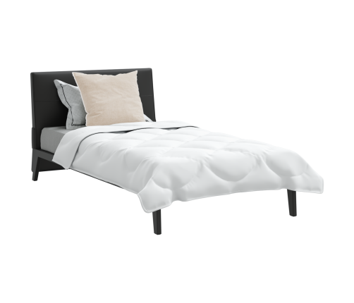 2-In-1 Segu Ar Spilvenu 2 Pcs Balta 140 X 220 Cm Mikrošķiedra Vidaxl