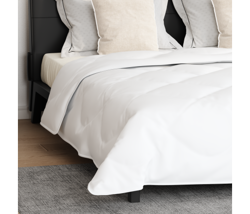 Visu Sezonu Segas 3 Pcs Balta 240 X 200 Cm Mikrošķiedra Vidaxl