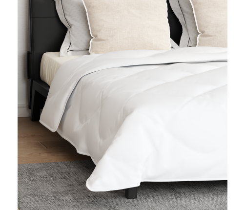 Visu Sezonu Segas 3 Pcs Balta 240 X 220 Cm Mikrošķiedra Vidaxl