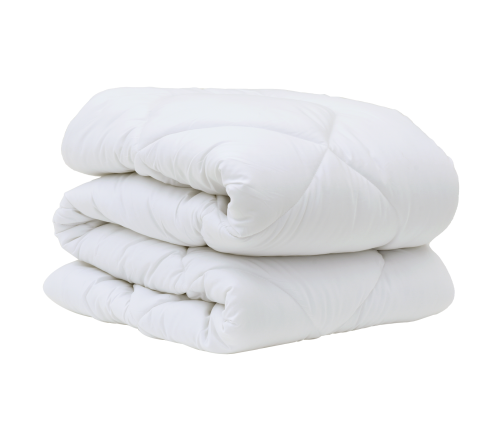 Ziemas Gultas Sega 3 Pcs Balts 200 X 220 Cm Mikrošķiedra Vidaxl