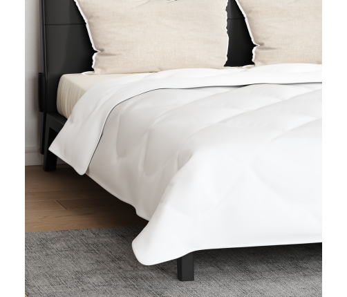 Ziemas Gultas Sega 3 Pcs Balts 240 X 220 Cm Mikrošķiedra Vidaxl