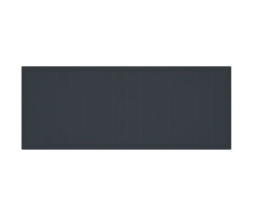 11 Daļu Dārza Ēdamgalds Antracīta Polietilēna Rotangpalma Vidaxl