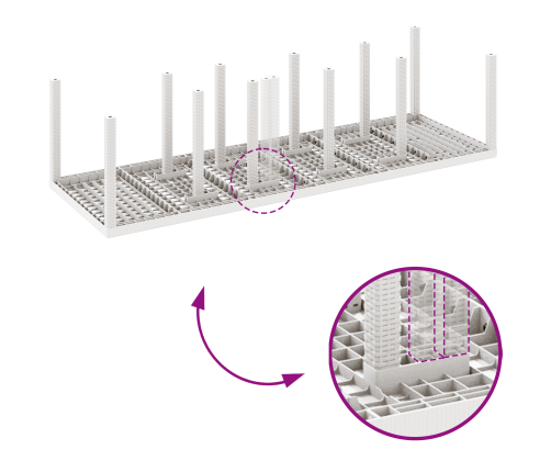13 Daļu Dārza Galds Ar Spilveniem Balts Polietilēna Rotangpalmas Vidaxl