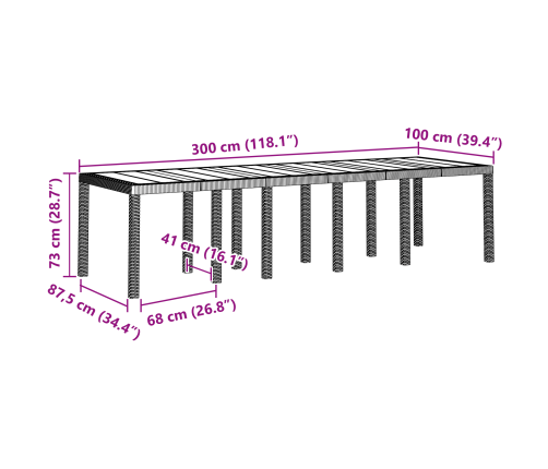 11 Daļu Dārza Ēdamgaldu Komplekts Ar Spilveniem Antracīts Polietilēna Rotangpalma Vidaxl
