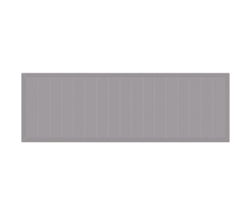 11 Gabalu Dārza Ēdamgalds Ar Spilveniem Gaišā Pelēkā Poli Rotangpalmas Vidaxl