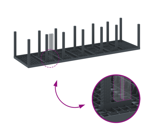 13 Daļu Dārza Ēdamistaba Ar Spilveniem Antracīts Polietilēna Rotangpalma Vidaxl
