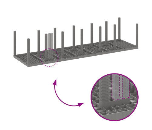 13 Daļu Dārza Ēdamistabas Komplekts Gaiši Pelēks Polietilēna Rotangpalma Vidaxl
