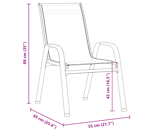 7 Elementu Dārza Ēdamistabas Komplekts Brūns Tekstilēns Un Tērauds Vidaxl