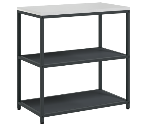 Virtuves Glabāšanas Komplekts 2 Pcs Antracīta 150 X 50 X 92 Cm Vidaxl