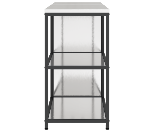 Virtuves Glabāšanas Komplekts 2 Pcs Sudrabs 150 X 50 X 92 Cm Vidaxl