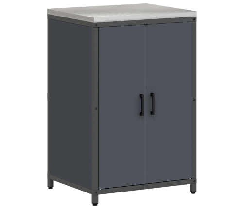 Virtuves Glabāšanas Komplekts 2 Pcs Antracīta 150 X 50 X 92 Cm Vidaxl