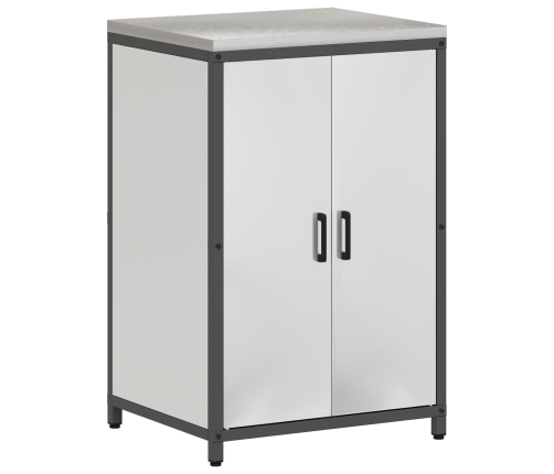 Virtuves Glabāšanas Komplekts 2 Pcs Sudrabs 150 X 50 X 92 Cm Vidaxl