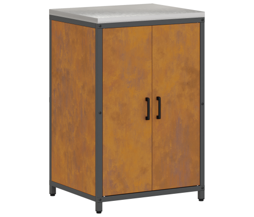 Virtuves Glabāšanas Komplekts 2 Pcs Rūsa 150 X 50 X 92 Cm Vidaxl