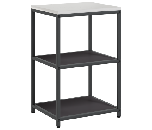 Virtuves Glabāšanas Komplekts 2 Pcs Melna 120 X 50 X 92 Cm Vidaxl