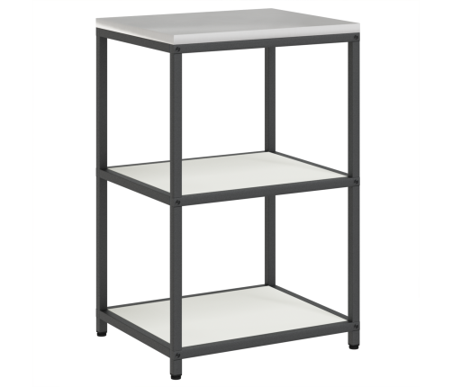 Virtuves Glabāšanas Komplekts 2 Pcs Balta 120 X 50 X 92 Cm Vidaxl