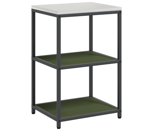 Virtuves Glabāšanas Komplekts 2 Pcs Olīvu Zaļš 120 X 50 X 92 Cm Vidaxl