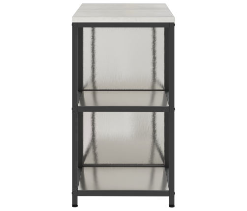 Virtuves Glabāšanas Komplekts 2 Pcs Sudrabs 120 X 50 X 92 Cm Vidaxl