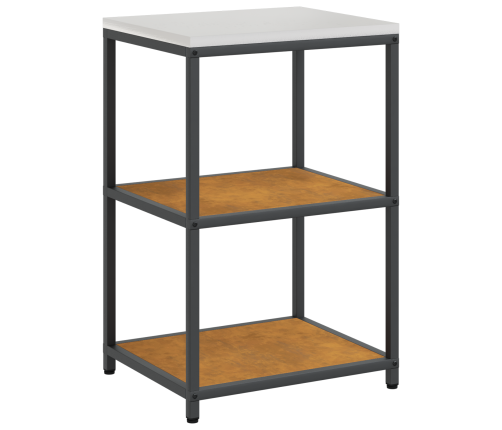 Virtuves Glabāšanas Komplekts 2 Pcs Rūsa 120 X 50 X 92 Cm Vidaxl