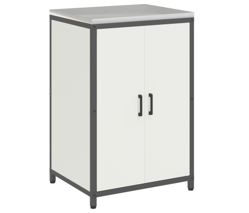 Virtuves Glabāšanas Komplekts 3 Pcs Balta 180 X 50 X 92 Cm Vidaxl