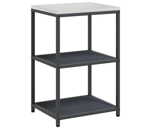 Virtuves Glabāšanas Komplekts 3 Pcs Antracīta 180 X 50 X 92 Cm Vidaxl