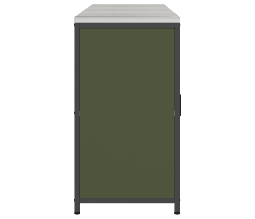 Virtuves Glabāšanas Komplekts 3 Pcs Olīvu Zaļš 180 X 50 X 92 Cm Vidaxl