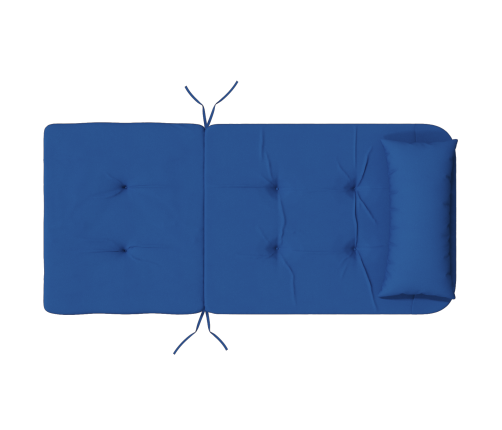 Zilo Spilvenu Komplekts Zils Kokvilna, Koks Standarta Vidaxl