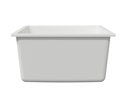 Virtuves Izlietne No Baltā Granīta Vidaxl