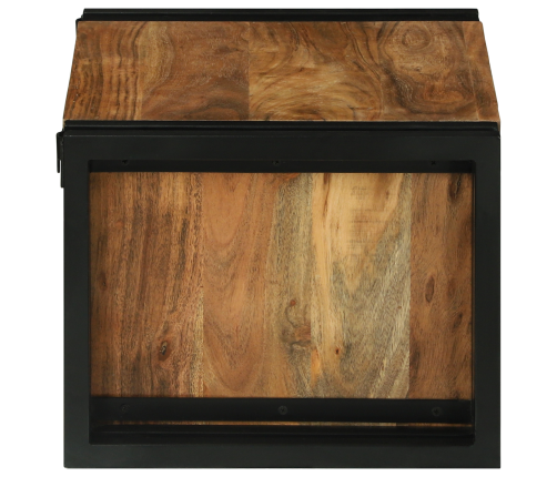 Vīna Plaukts 46X35X27.5 Cm Solid Akācijas Koks Vidaxl