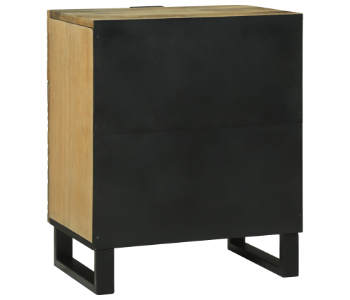 Vidaxl Naktsgaldiņš 50X33X60 Cm Cietais Mango Koks