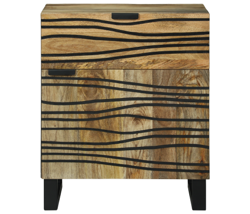 Vidaxl Naktsgaldiņš 50X33X60 Cm Cietais Mango Koks