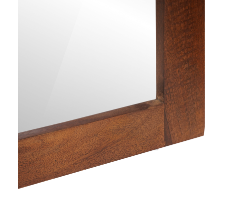 Spogulis Ar Spoguli Brūns, Sudrabs 50 X 2.5 X 70 Cm Vidaxl