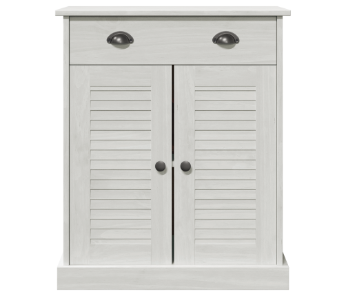 Vannas Istabas Skapītis Balta 68 X 34 X 80 Cm Priedes Masīvkoks Vidaxl