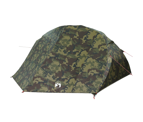 Zvejas Telts 7 Cilvēku Kamuflāžas Ūdensnecaurlaidīgs Vidaxl