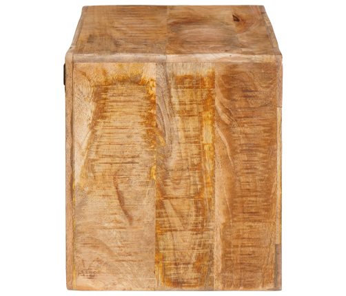 Vīna Plaukts Brūna 44 X 30 X 35 Cm Ciets Mango Koks Vidaxl