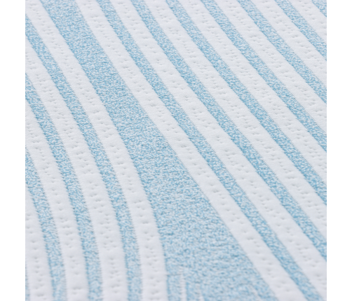 Matrači Balts 180 X 200 Cm 100% Poliestera Žakarda Audums Vidaxl