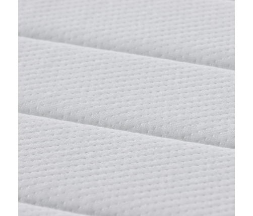 Matrači Balts 100 X 200 Cm 100% Poliestera Audums Vidaxl