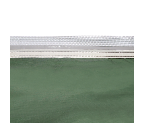 Zaļā Karavānas Piebūve 300X240 Cm Ūdensnecaurlaidīga Vidaxl