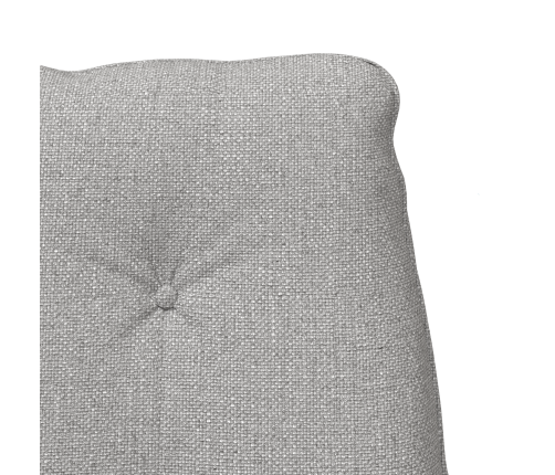 Atpūtas Krēsls Mākonīga Pelēka Auduma Vidaxl