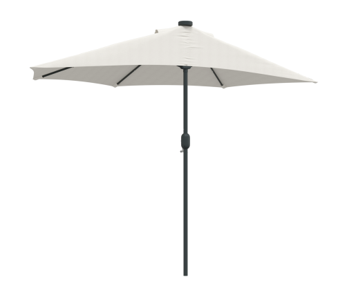 Vidaxl Dārza Puslietusargs Ar Alumīnija Stabu Bēšs 294 Cm