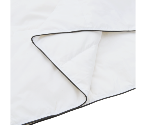 Ziemas Gultas Sega Balta 200 X 240 Cm 105Gsm Persiku Poliesters Vidaxl