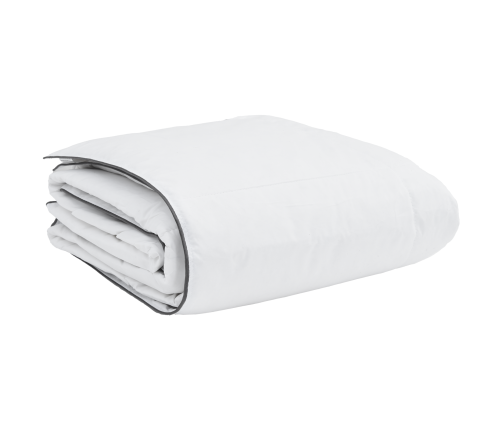 Ziemas Gultas Sega Balta 200 X 240 Cm 105Gsm Persiku Poliesters Vidaxl