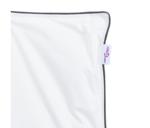 Ziemas Gultas Sega Balta 260 X 220 Cm 105Gsm Persiku Poliesters Vidaxl