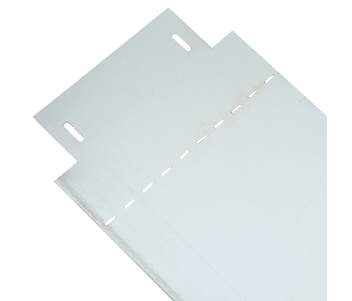 Zāliena Apmales 10 Gab. 25X100 Cm Elastīga Galvanizēta Tērauda Vidaxl