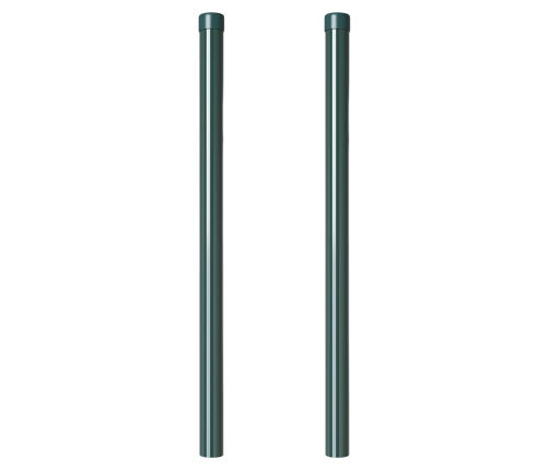 Žoga Stabi 2 Pcs Zaļa 80 Cm Pulverkrāsots Tērauds Vidaxl