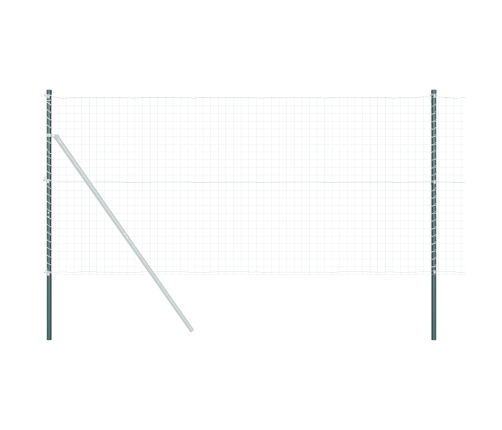 Žoga Stabi 12 Pcs Zaļa 180 Cm Pulverkrāsots Tērauds Vidaxl