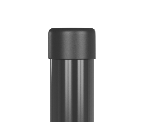 Žoga Stabi 2 Pcs Pelēka 60 Cm Pulverkrāsots Tērauds Vidaxl