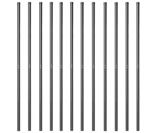 Žoga Stabi 12 Pcs Pelēka 180 Cm Pulverkrāsots Tērauds Vidaxl