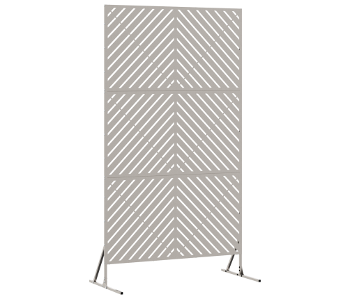 Žoga Paneļi 100 X 50 X 180 Cm Nerūsējošs Tērauds Vidaxl