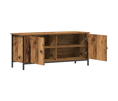 Vecs Koks Tv Vienība Vecs Koks Skaidu Plātne 102 X 35 X 45 Cm Vidaxl
